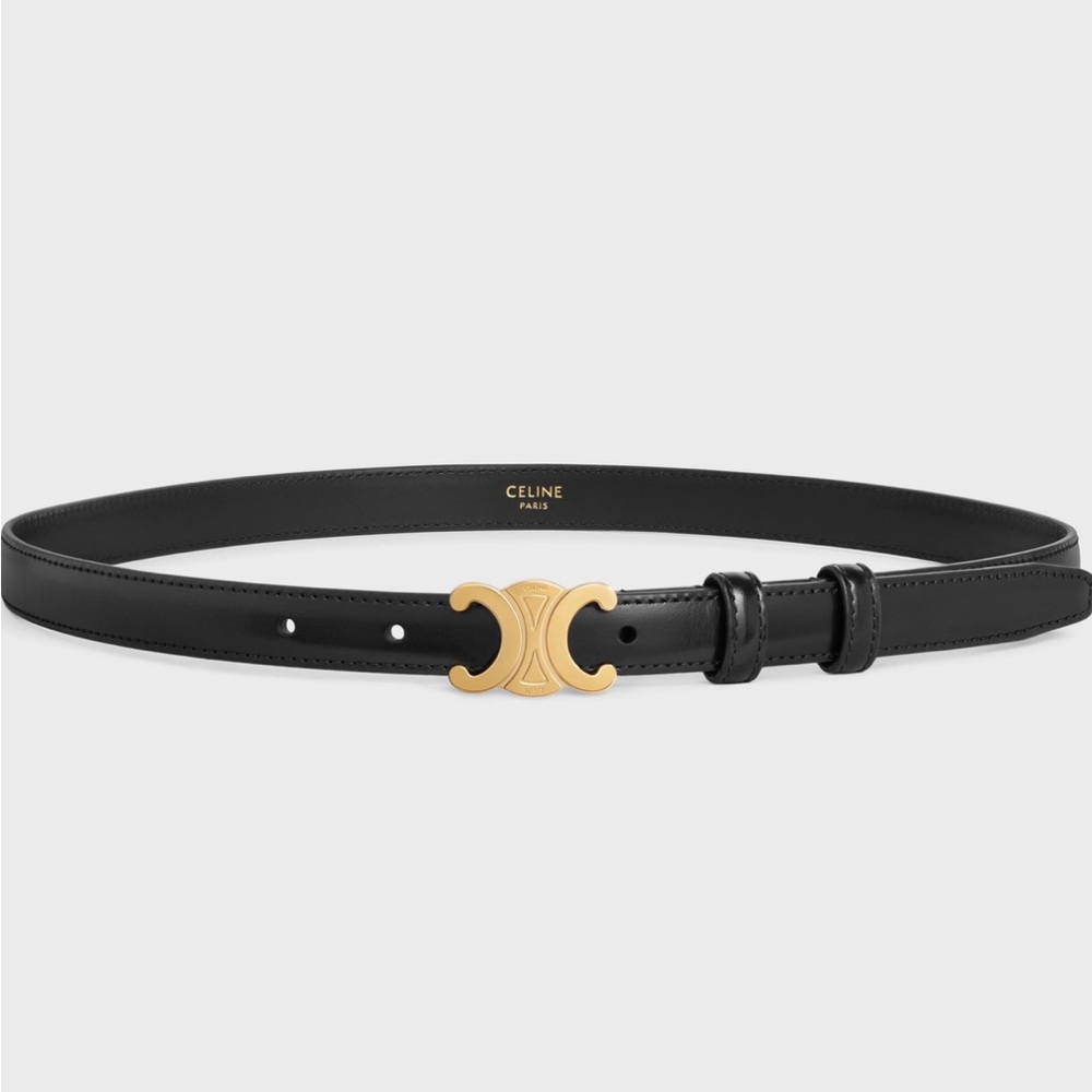 Celine SMALL TRIOMPHE BELT 80